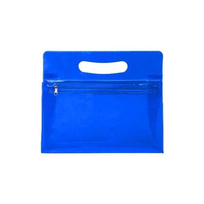 TRANSLUCENT ( SEMI-TRANSPARENT ) VINYL VANITY BAG