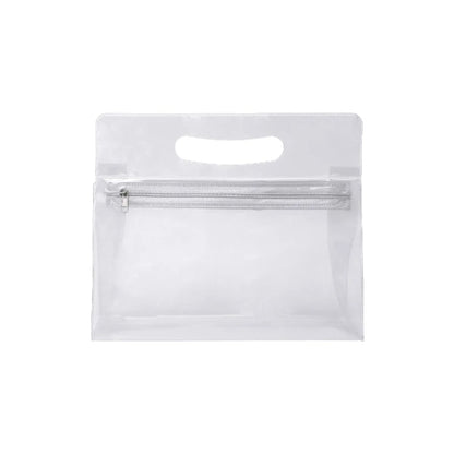 TRANSLUCENT ( SEMI-TRANSPARENT ) VINYL VANITY BAG
