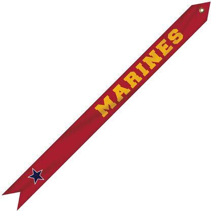 2 3/4" x 36" Custom Printed Knit Polyester Streamer