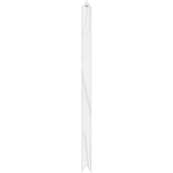 2 3/4" x 48" Custom Printed Knit Polyester Streamer
