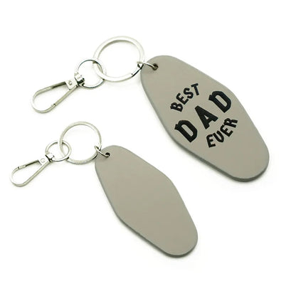 PU Leather Motel Keychain