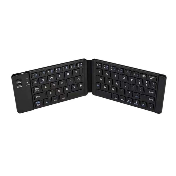 Light weight folding keyboard with rechargeable battery