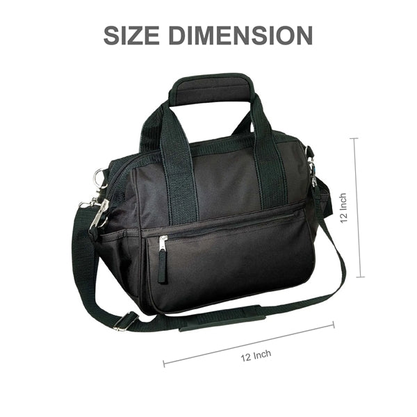 Deluxe Wide Mouth Tool Duffel Bag