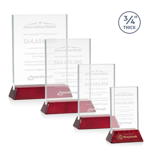 Walkerton Award - Starfire/Rosewood (Vert)