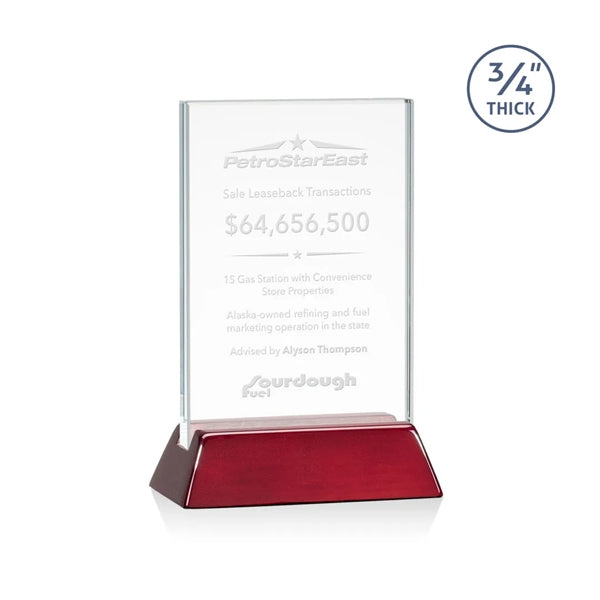 Walkerton Award - Starfire/Rosewood (Vert)