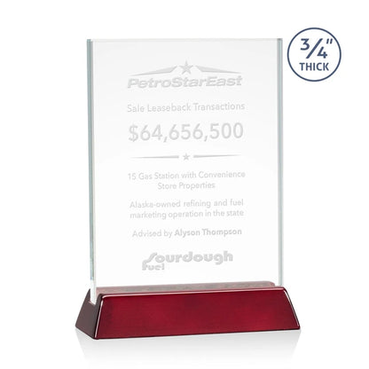 Walkerton Award - Starfire/Rosewood (Vert)