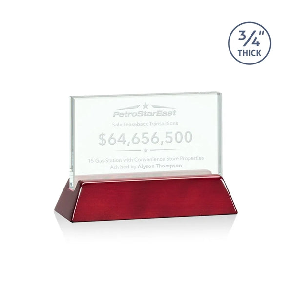 Walkerton Award - Jade/Rosewood (Horiz)
