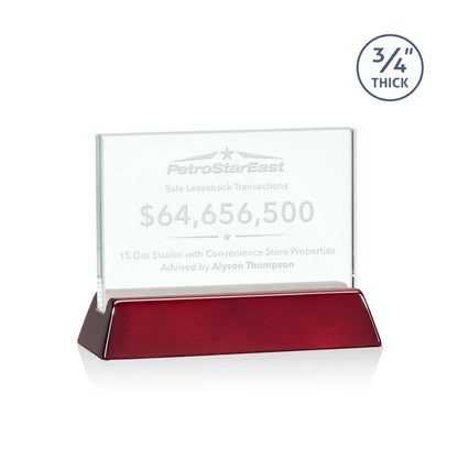Walkerton Award - Jade/Rosewood (Horiz)
