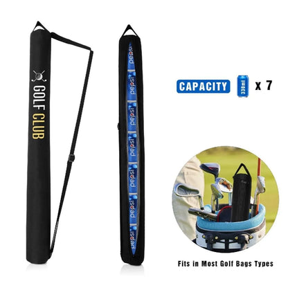 7 CAN INSULATED GOLF COOLER BAG