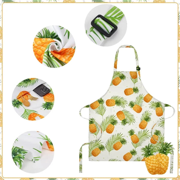 Full Color Dye Sublimated Full-Length Apron w/ Pouch