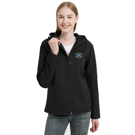 WOMEN'S HOODED CORE SOFT SHELL JACKET
