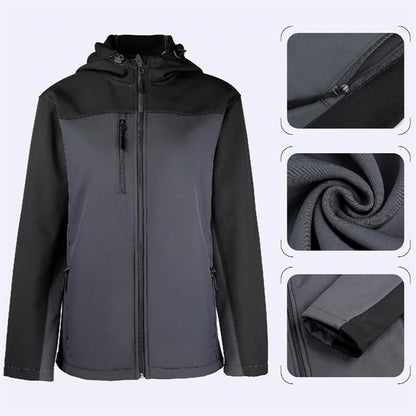 WOMEN'S HOODED CORE SOFT SHELL JACKET