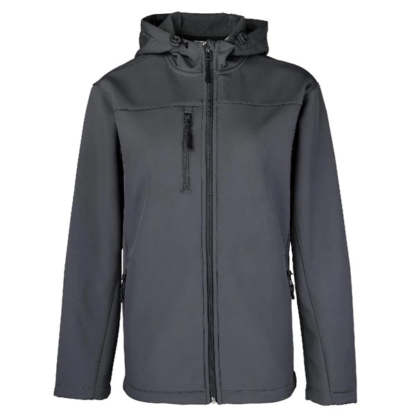 WOMEN'S HOODED CORE SOFT SHELL JACKET