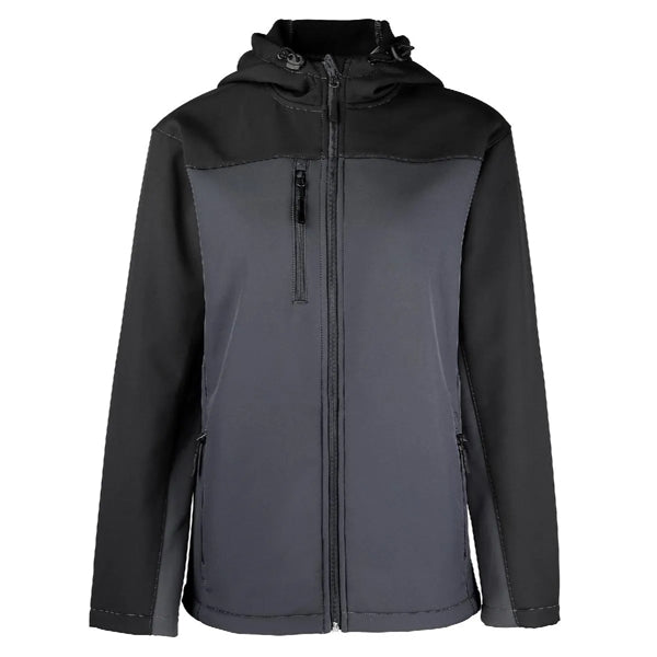 WOMEN'S HOODED CORE SOFT SHELL JACKET