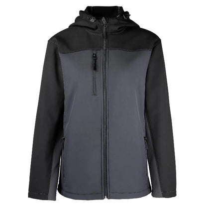 WOMEN'S HOODED CORE SOFT SHELL JACKET