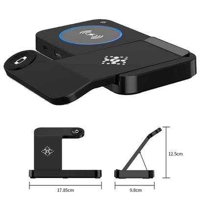 3 In 1 Fast Wireless Charger Stand