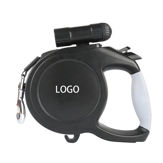 Retractable Dog Leash With Flashlight