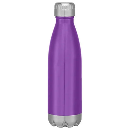 16 Oz. Full Color Round Stainless Steel Bottle