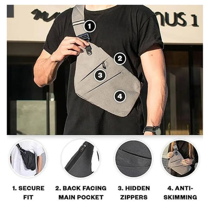 Anti-Theft Shoulder Bag