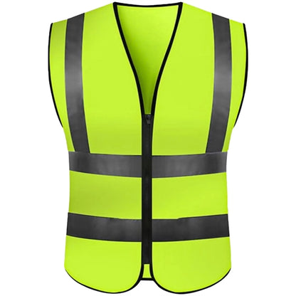 Class 2 Hi Viz Knitted Reflective Safety Workwear Vest