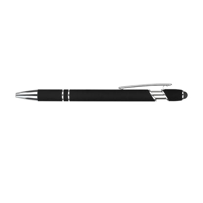 ELLIPSE SOFT W/STYLUS-LASER ENGRAVED-METAL PEN