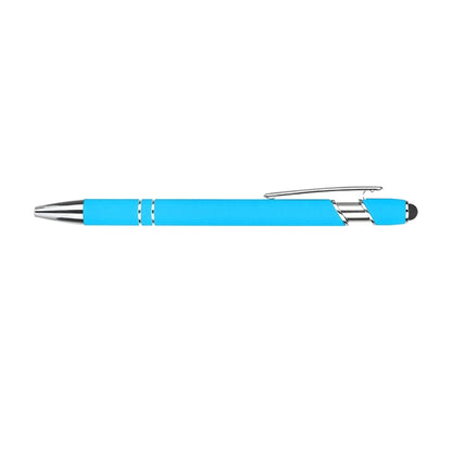 ELLIPSE SOFT W/STYLUS-LASER ENGRAVED-METAL PEN