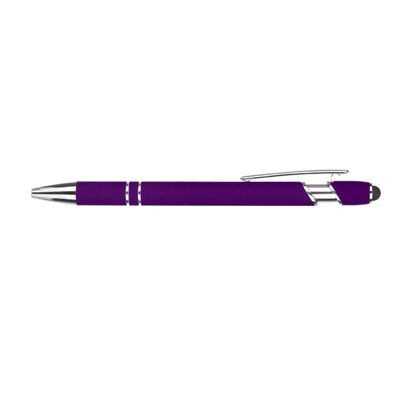 ELLIPSE SOFT W/STYLUS-LASER ENGRAVED-METAL PEN