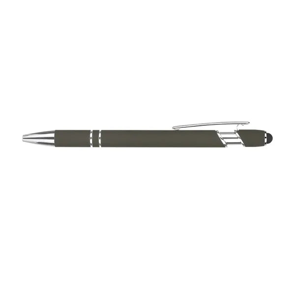 ELLIPSE SOFT W/STYLUS-LASER ENGRAVED-METAL PEN
