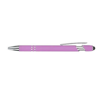 ELLIPSE SOFT W/STYLUS-LASER ENGRAVED-METAL PEN