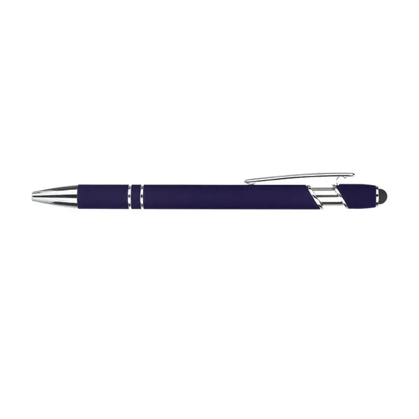 ELLIPSE SOFT W/STYLUS-LASER ENGRAVED-METAL PEN