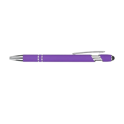 ELLIPSE SOFT W/STYLUS-LASER ENGRAVED-METAL PEN