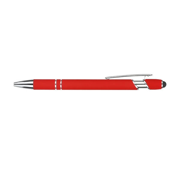 ELLIPSE SOFT W/STYLUS-LASER ENGRAVED-METAL PEN