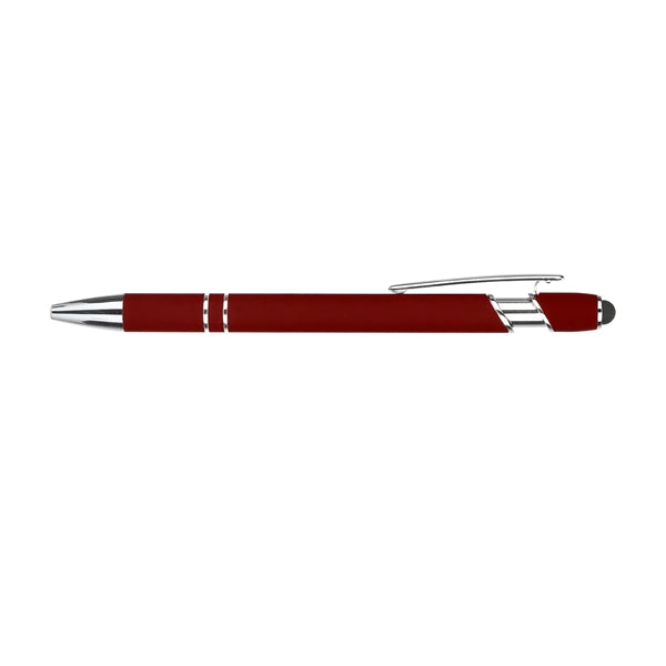 ELLIPSE SOFT W/STYLUS-LASER ENGRAVED-METAL PEN