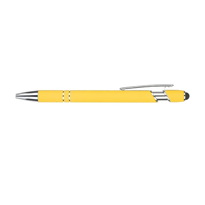 ELLIPSE SOFT W/STYLUS-LASER ENGRAVED-METAL PEN