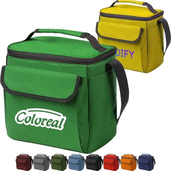 Lightweight 18-Can Insulated Cooler Bag (11" x 10" x 6")