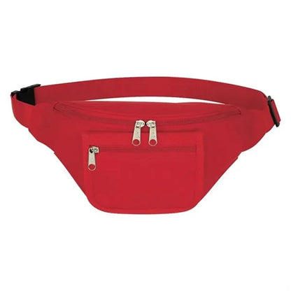 Custom Portable Zippered Fanny Pack With Organizer