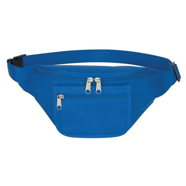 Custom Portable Zippered Fanny Pack With Organizer
