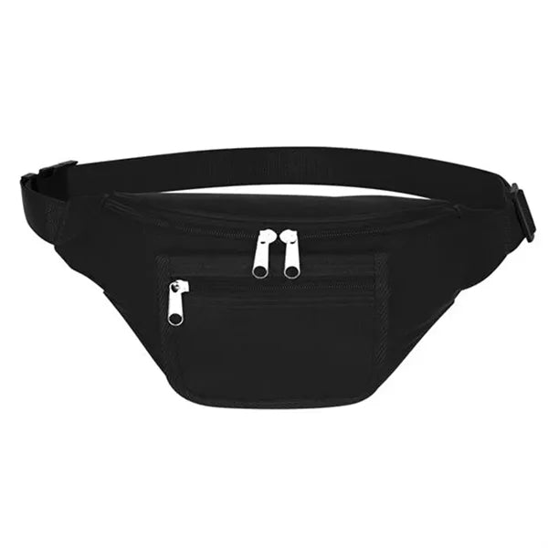 Custom Portable Zippered Fanny Pack With Organizer