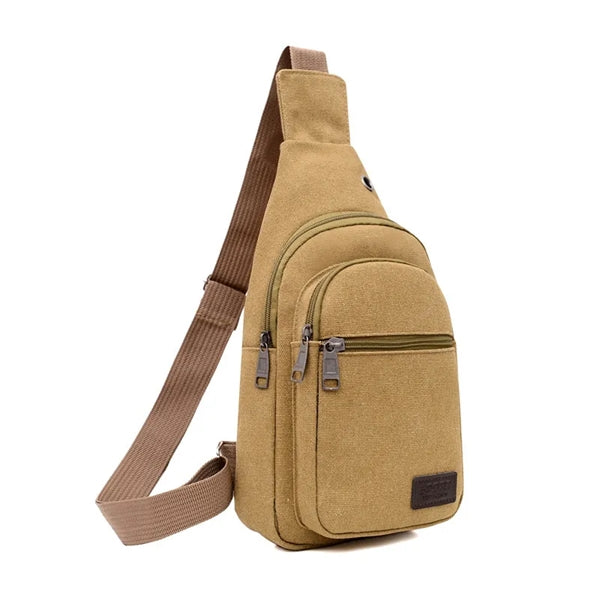 Canvas Men's Chest Bag