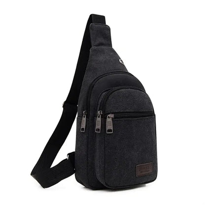 Canvas Men's Chest Bag