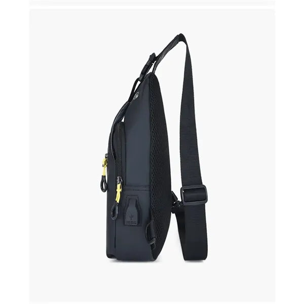 Crossbody Sling Bag with USB Charging Port