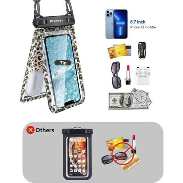 Dual Space Waterproof Phone Case