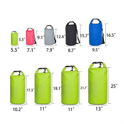 Waterproof Dry Bag for Men & Women Outdoor Gear for travel.