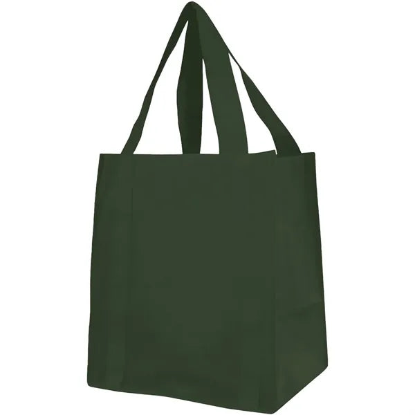 100GSM Non-Woven Jumbo Grocery Gusset Tote Bag (13"X15"X10")