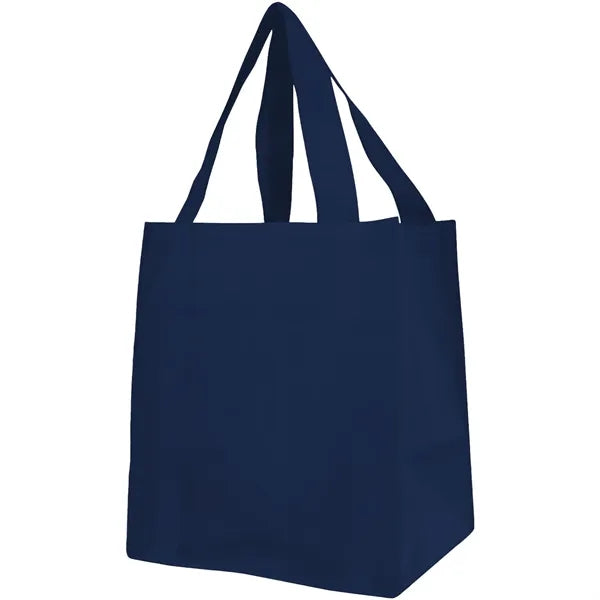 100GSM Non-Woven Jumbo Grocery Gusset Tote Bag (13"X15"X10")