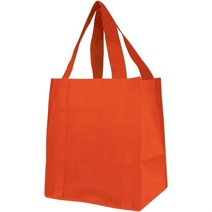 100GSM Non-Woven Jumbo Grocery Gusset Tote Bag (13"X15"X10")