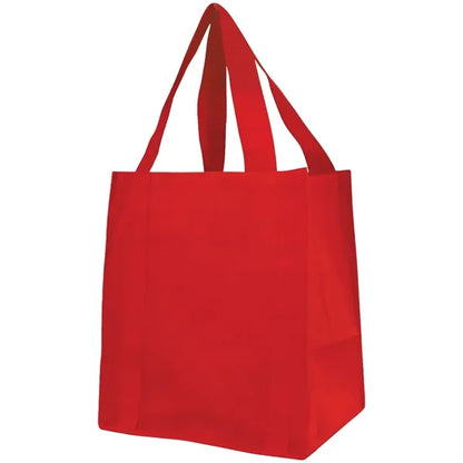 100GSM Non-Woven Jumbo Grocery Gusset Tote Bag (13"X15"X10")