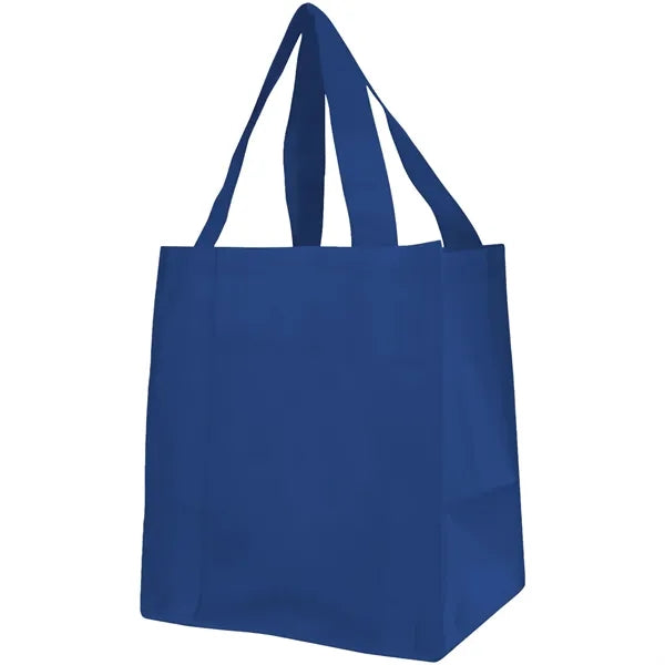 100GSM Non-Woven Jumbo Grocery Gusset Tote Bag (13"X15"X10")