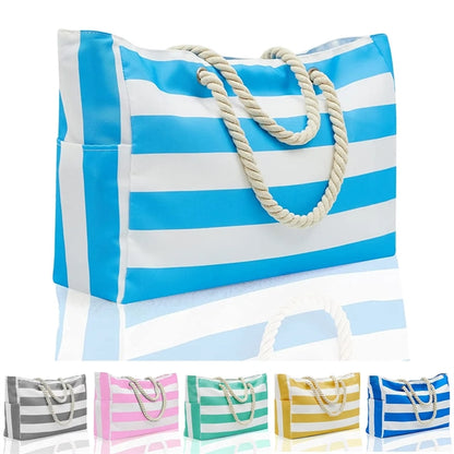 Large Waterproof Beach Tote Bag