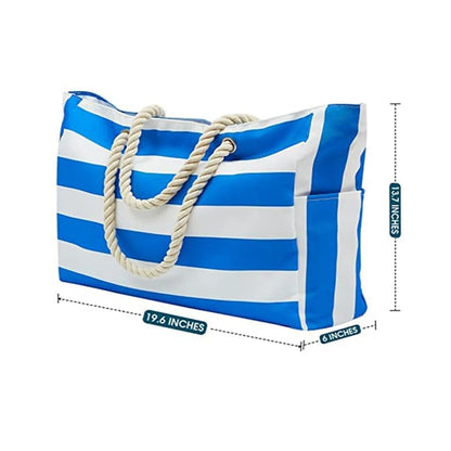 Large Waterproof Beach Tote Bag